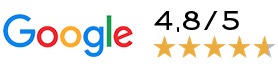 Note moyenne des avis Google